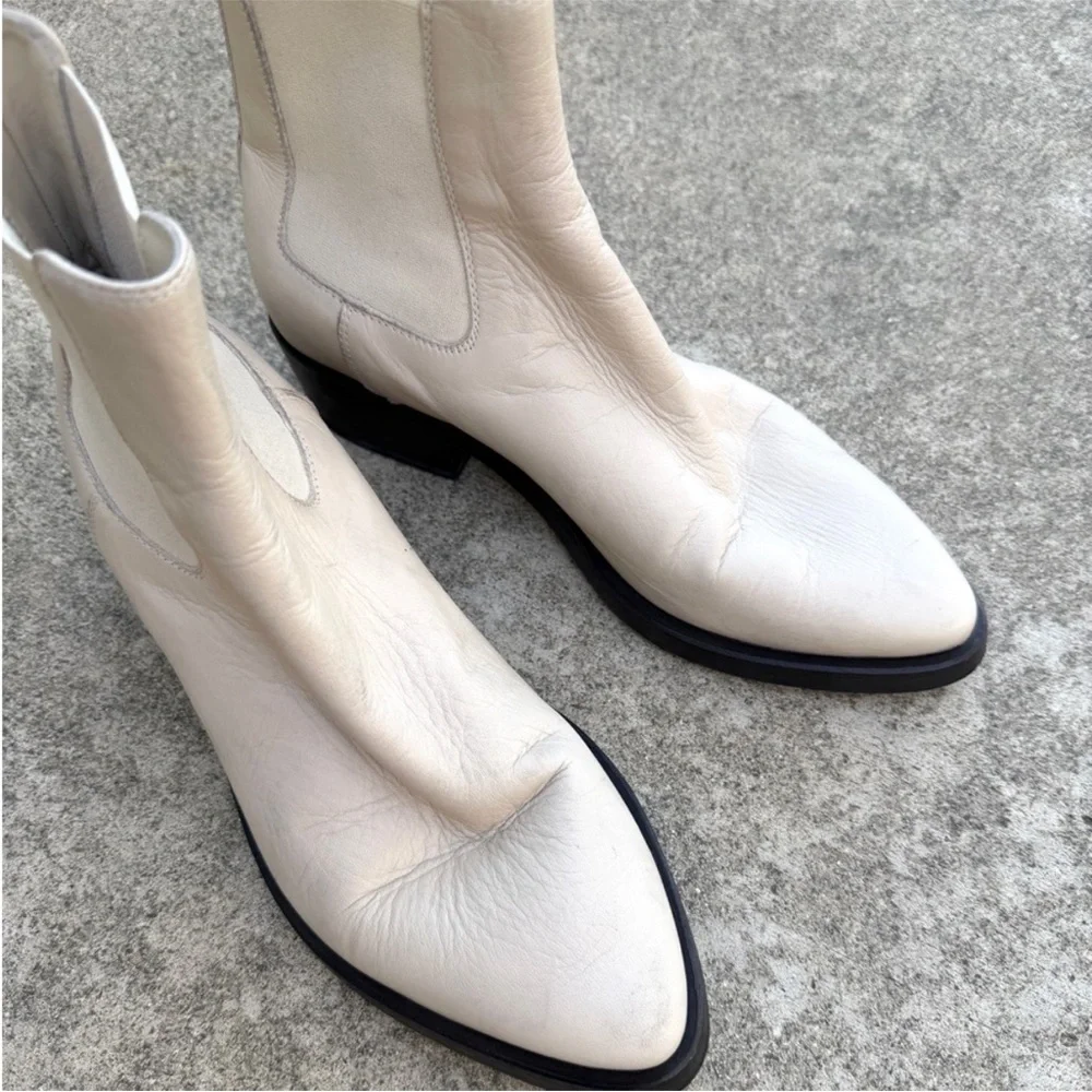 Fear of God Eternal Cowboy Chelsea Boots Leather Greige (Beige) EU 37 (7)